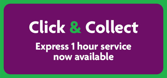 Reserve & Collect service, 7 days a week, 11am until 11pm