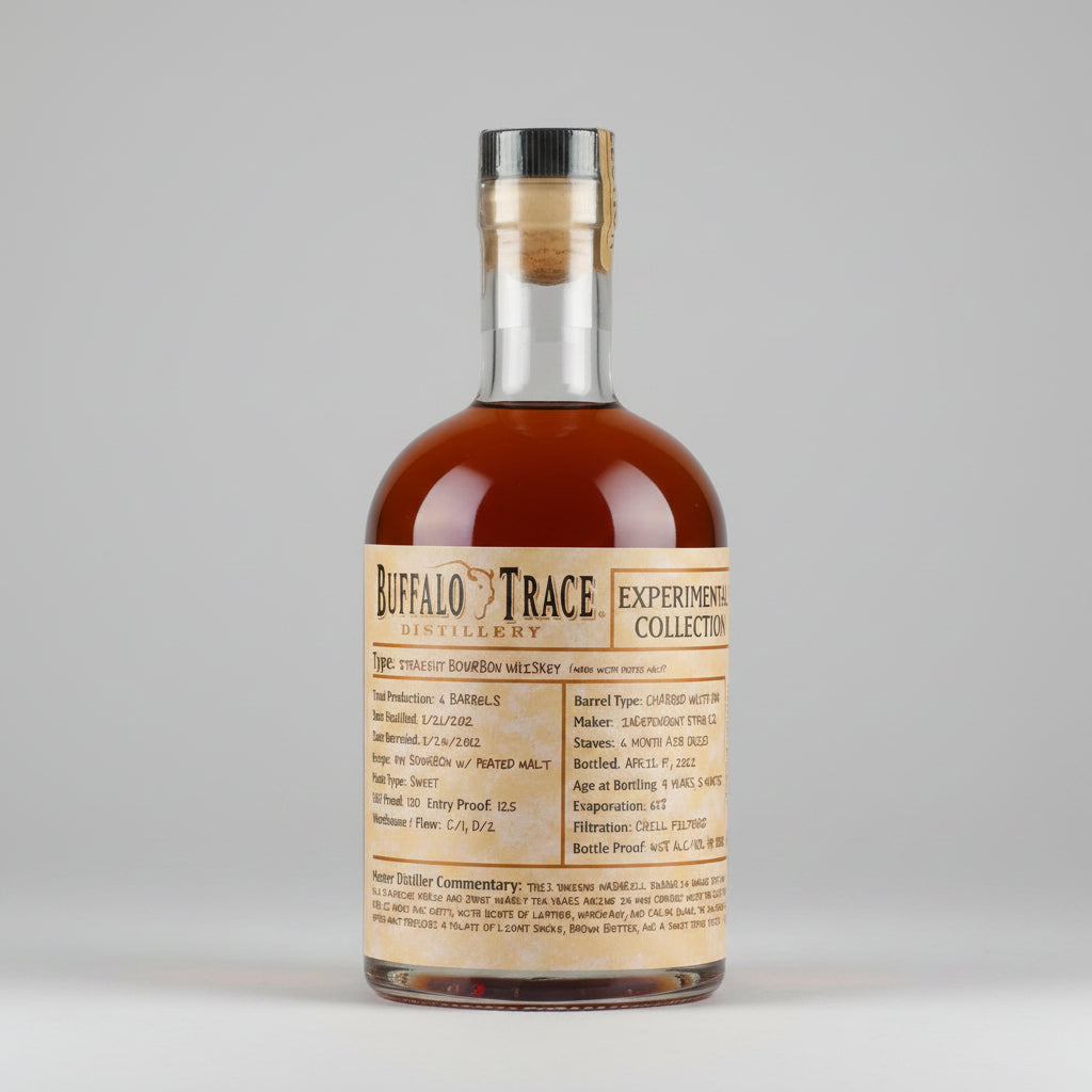 Buffalo Trace Experimental Collection – Peated Malt Straight Bourbon Whiskey | 45% Abv | 30ml Sample