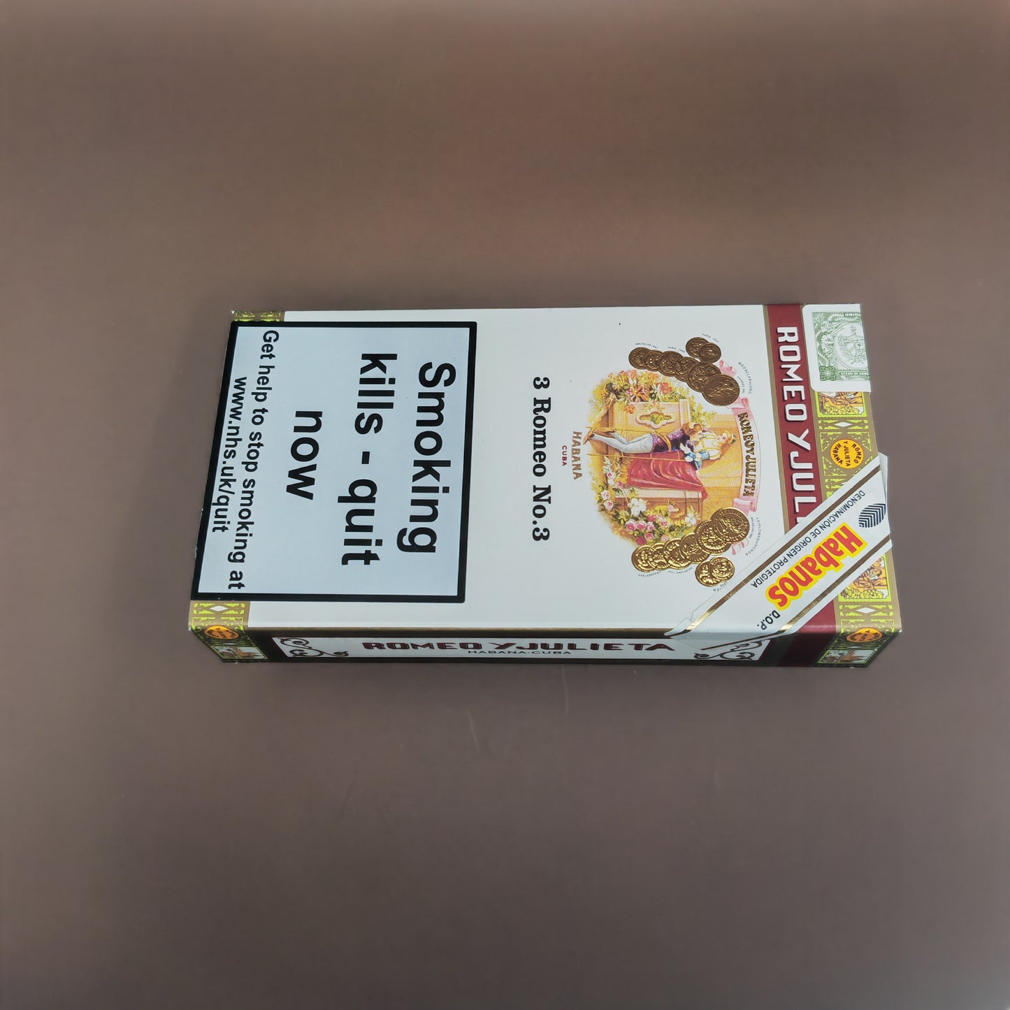Romeo Y Julieta No.3 Tubos - 3 Pack