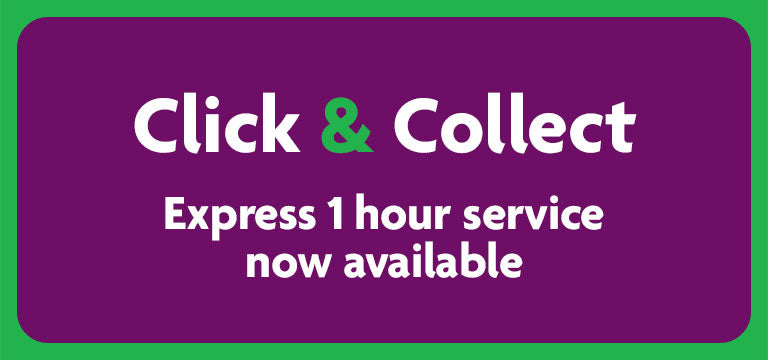 Reserve & Collect service, 7 days a week, 11am until 11pm