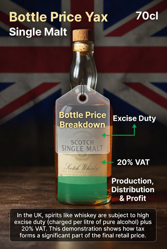 How Much Tax Is on a Bottle of American Whiskey in the UK?