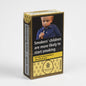 A pack of Trinidad 10 Short cigarillos on a clean white background. The packaging features a prominent health warning label showing a young boy smoking, with the text 'Smokers' children are more likely to start smoking'.