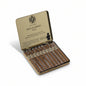 Open box of AVO Classic cigars on a white background