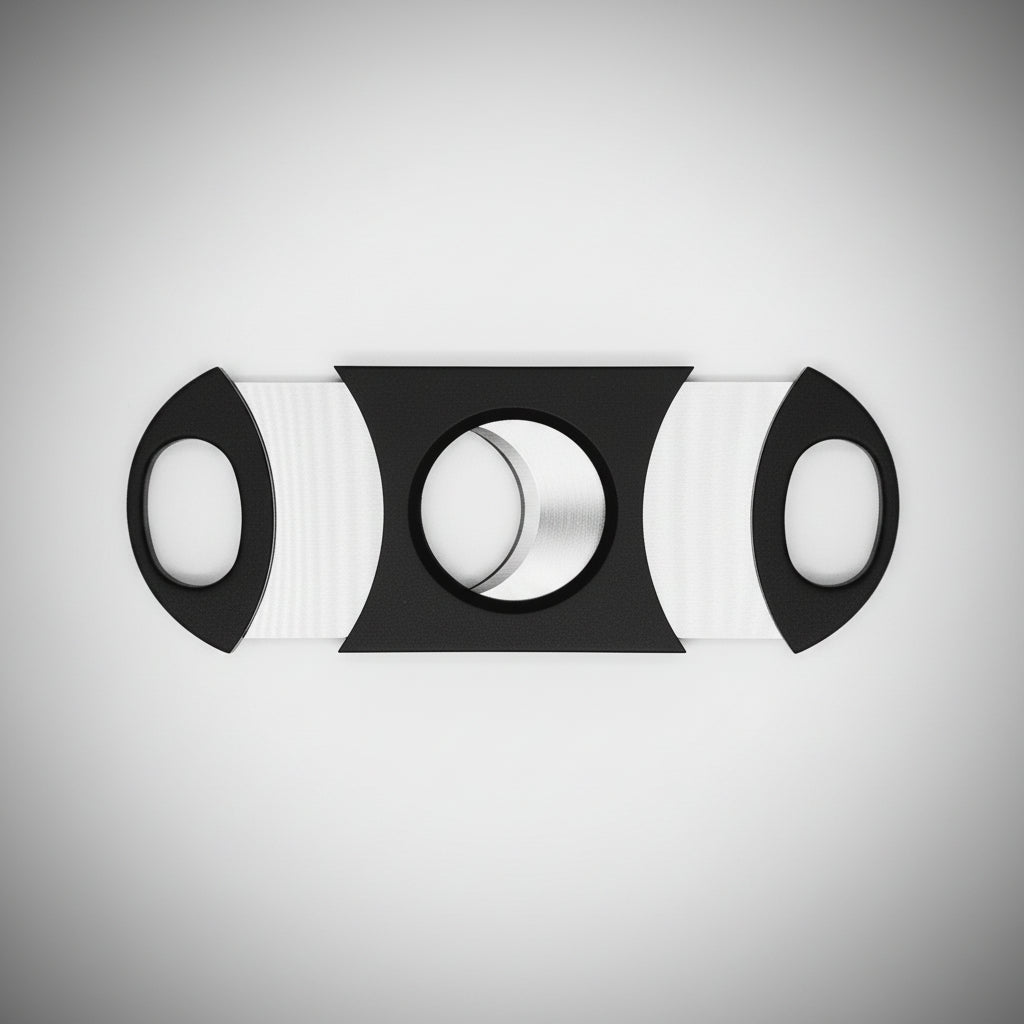 Big gauge cigar cutter white background