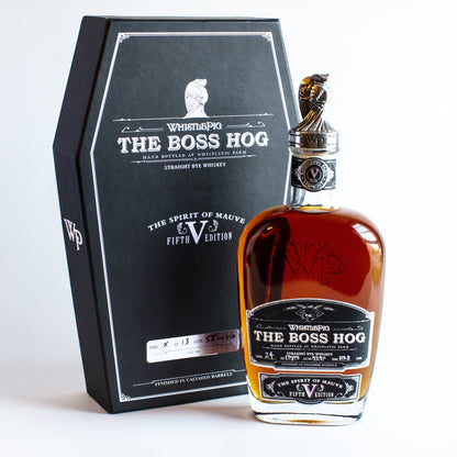 WhistlePig Boss Hog V - The Spirit of Mauve | Straight Rye Whiskey | 60.5% Abv | 30ml Sample