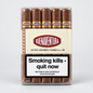 A clear plastic package of 10 Buena Ventura cigar tips, showing the brown cigar bands and a prominent warning label on a light gray background.