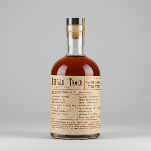 Buffalo Trace Experimental Collection – Peated Malt Straight Bourbon Whiskey | 45% Abv | 30ml Sample