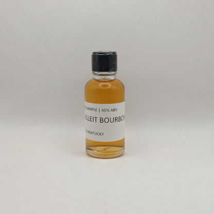Bottle of Bulleit Bourbon on a white background
