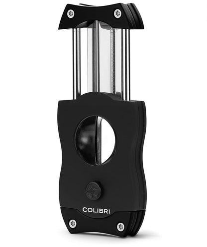 Black Colibri cigar cutter on a white background