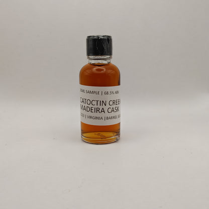 Small bottle of Catoctin Creek Madeira Cask on a white background