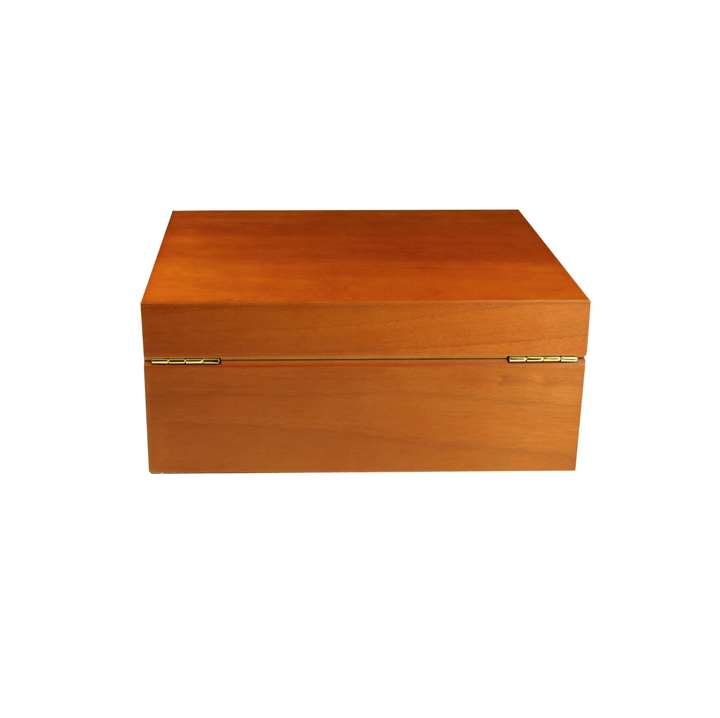 Wooden Humidor on white background