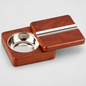 Twistable Cigar Ashtray | Rosewood | Built-In Cigar Rest