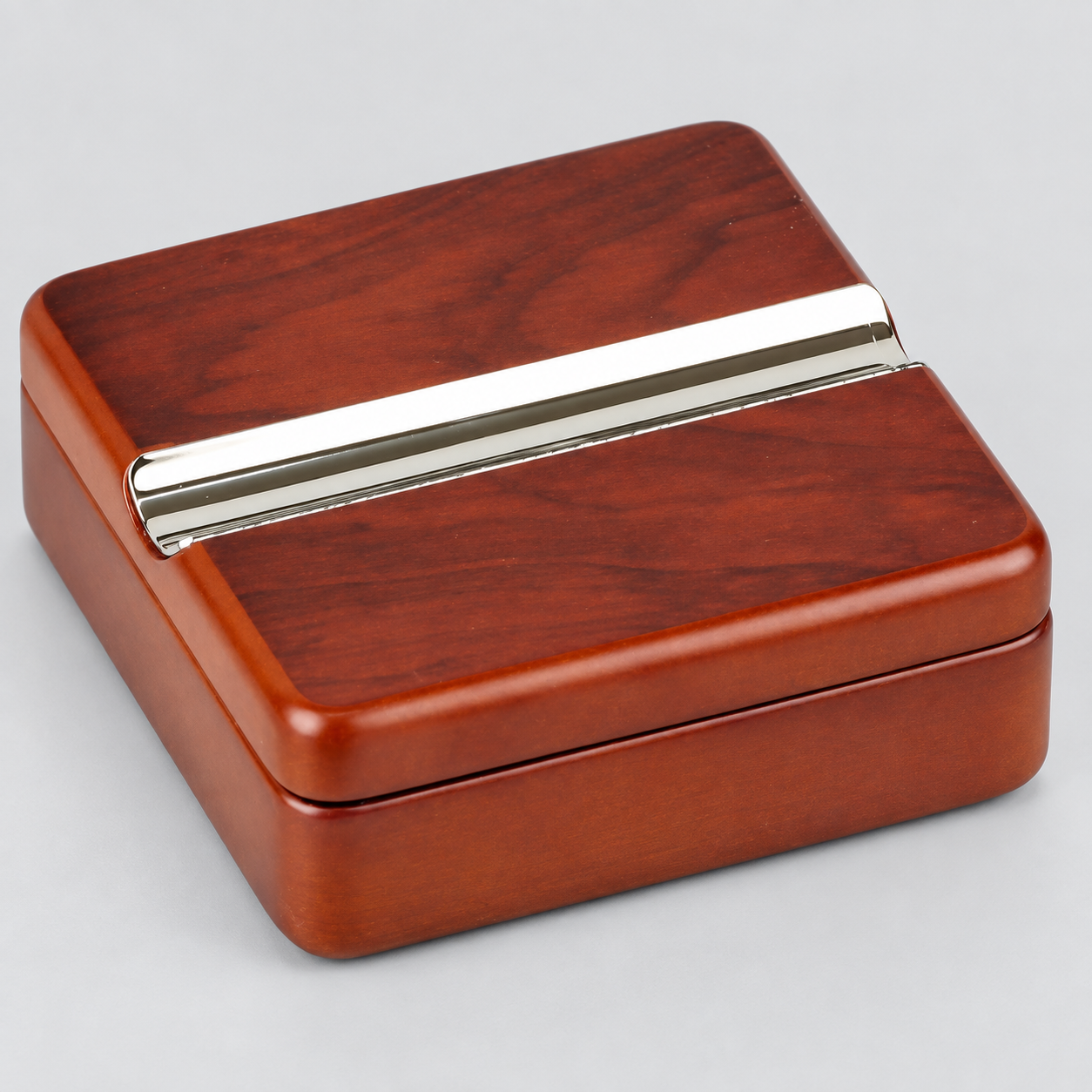 Twistable Cigar Ashtray | Rosewood | Built-In Cigar Rest