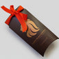 EMS Cigar box with a red ribbon on a wooden surface - English Market Selection