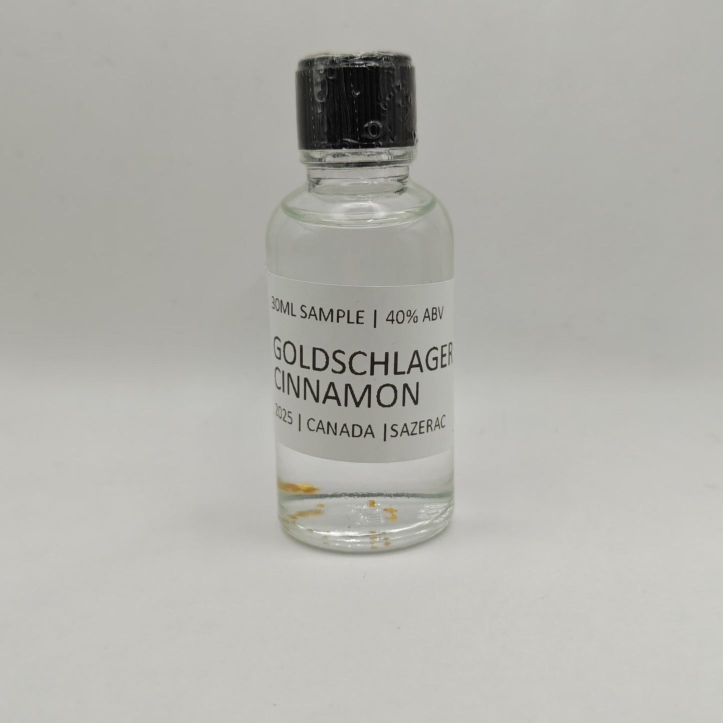 Goldschlager Cinnamon on white background