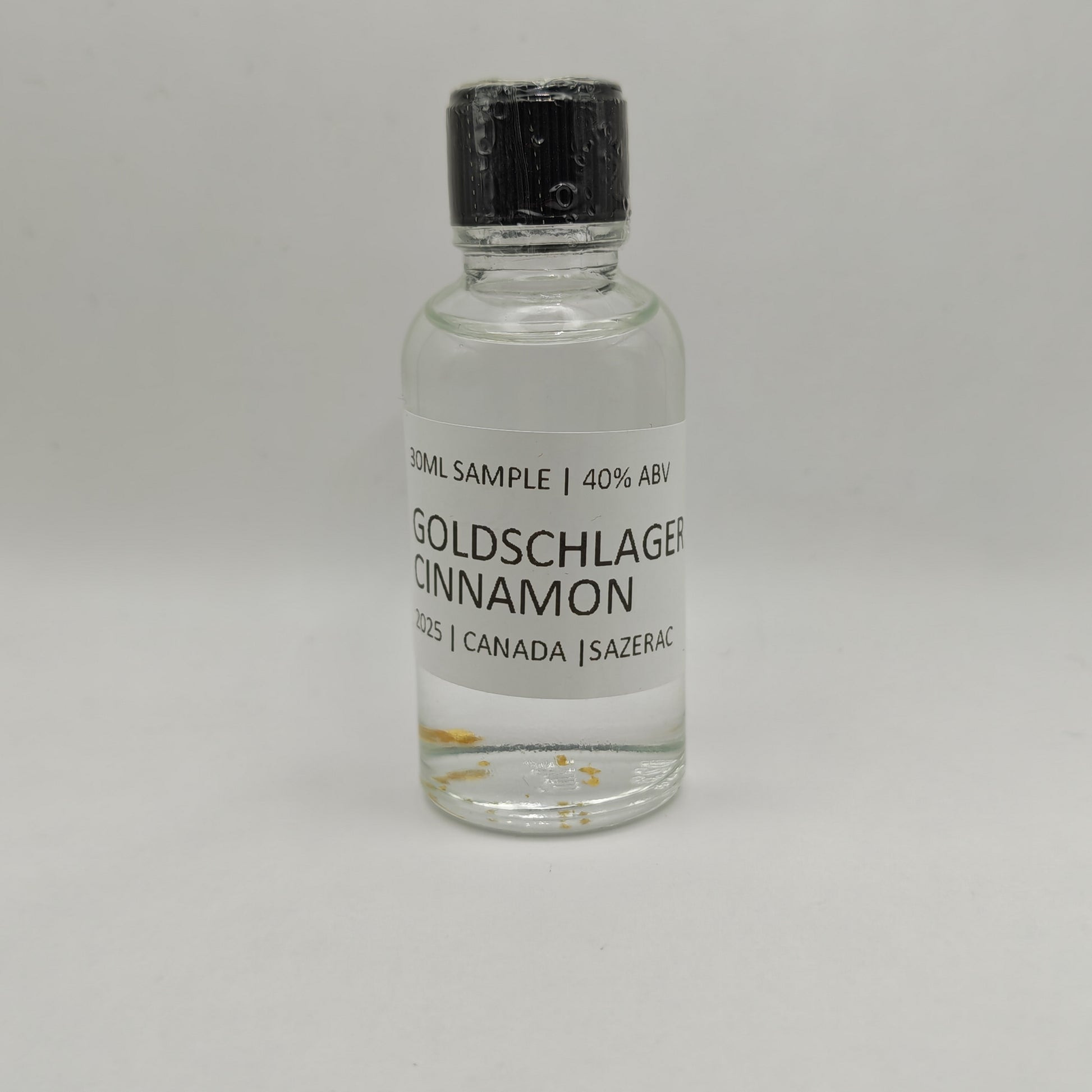 Goldschlager Cinnamon on white background
