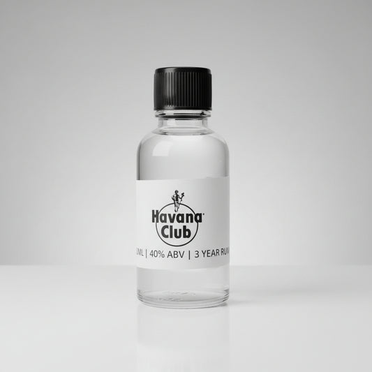 Bottle of 30ml sample Havana Club 3 year Old