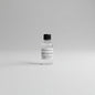 30ml sample of grey goose vodka on white background