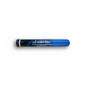 Blue and black J. Certea cigarillos on a white background