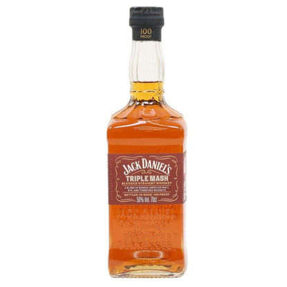 Jack Daniel's whiskey bottle on a white background