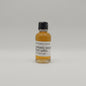 Johnnie Walker Blue Label sample bottle on a gray background