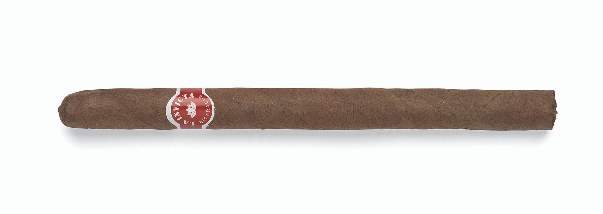 Cigar with a visible brand logo on a white background