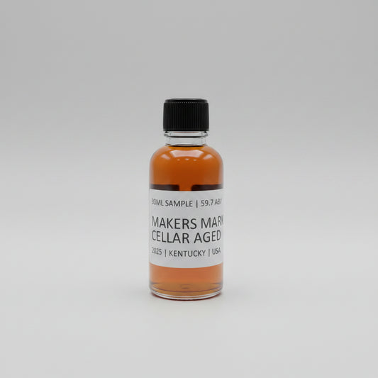 Makers Mark 2024 Cellar Aged sample - 30ml - Glass Mini Bottle - Sealed