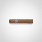 Cigar with Montecristo logo on a white background