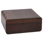 Closed humidor on white back ground