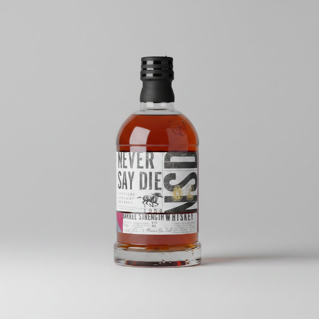 Never Say Die Barrel Strength Whiskey Straight Bourbon | 60.2% Abv |30ml Sample