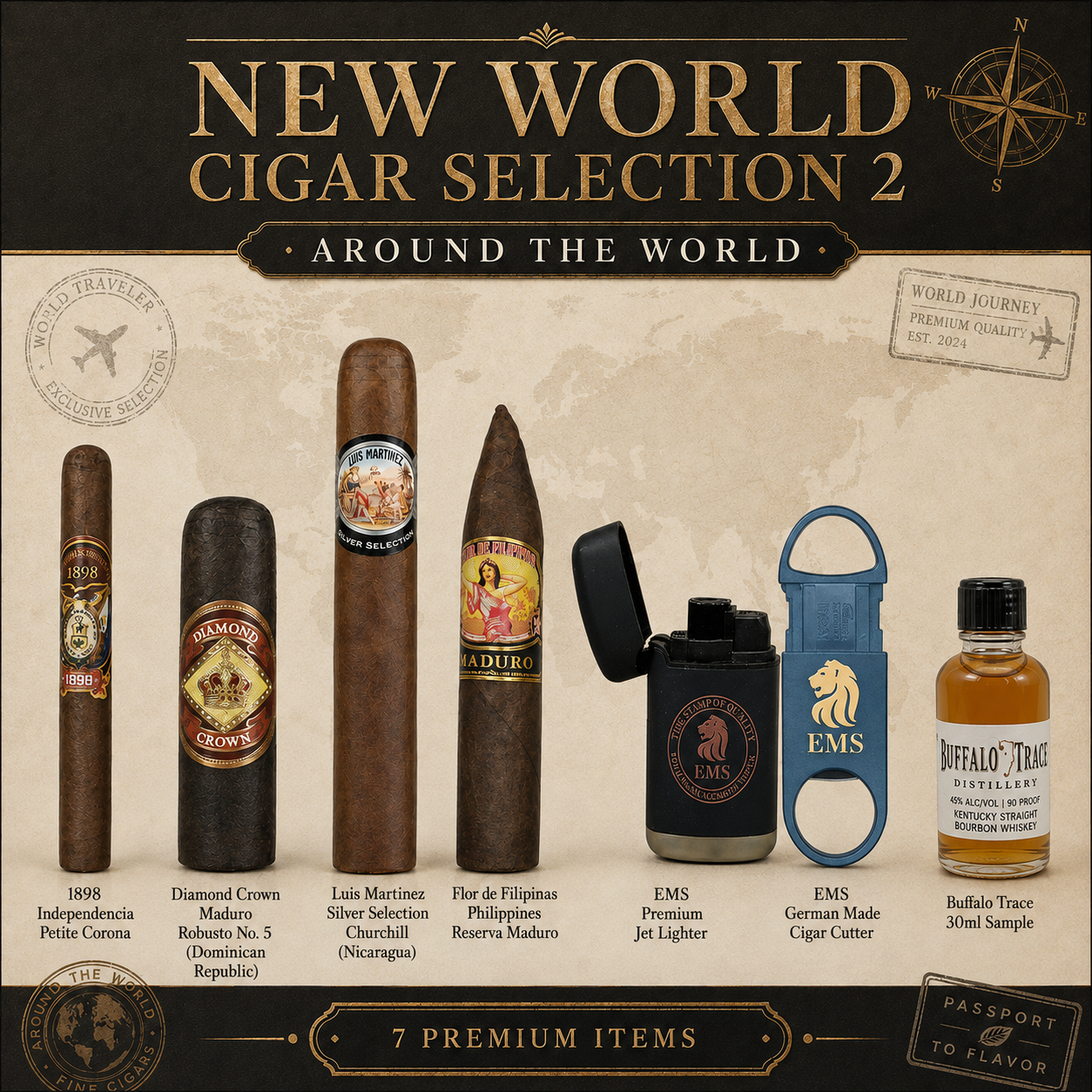 New World Cigar Selection 2 | Around The World