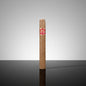 A single brown Partagas Mille Fleurs cigar with a red and white circular 'Habanos' label, shown vertically against a white background with a faint reflection below.