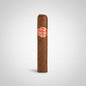 Cigar with a Qunitero label on a white background