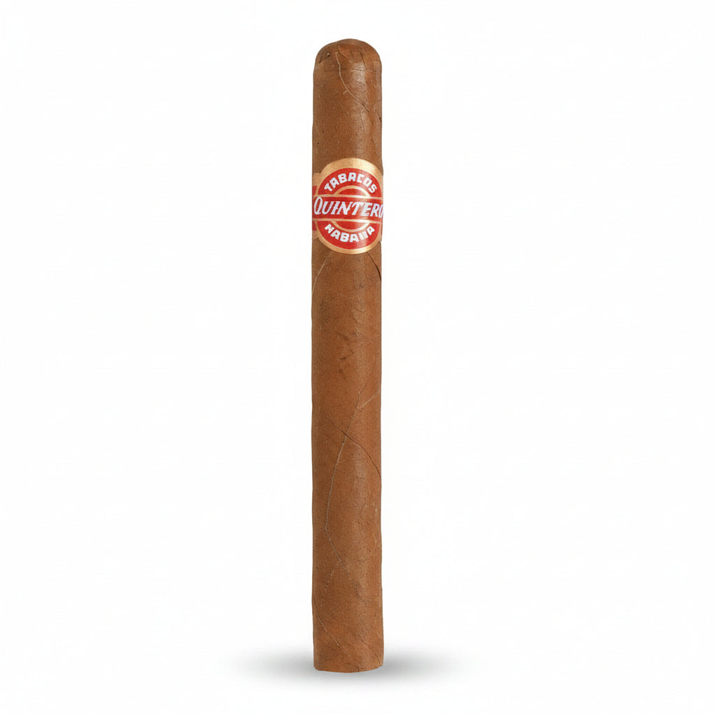 A single brown cigar with a red and white 'Cubano Hunter' band, centered on a plain white background.