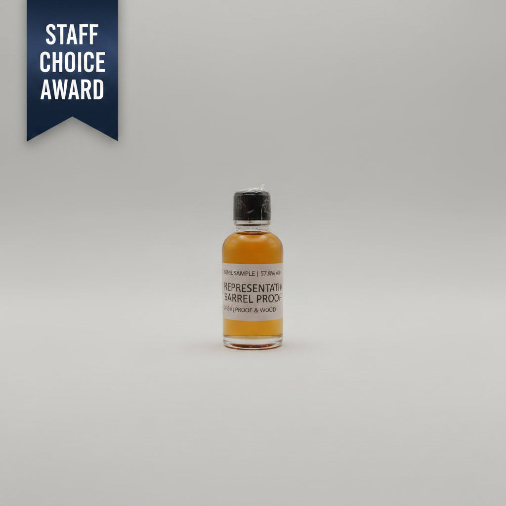 The Representative Barrel Proof Straight Bourbon Whiskey | 57.8% Abv | 30ml Sample