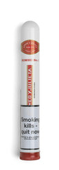 A single pack of Med Yuleia 'Bombo No.1' smoking cessation aids, featuring a white cylindrical tube with red and black text and graphics, set against a plain white background.