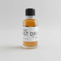 Bottle of 'The Last Drop No 28' in a white studio