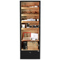 Adorini Portofino Black Humidor on white background