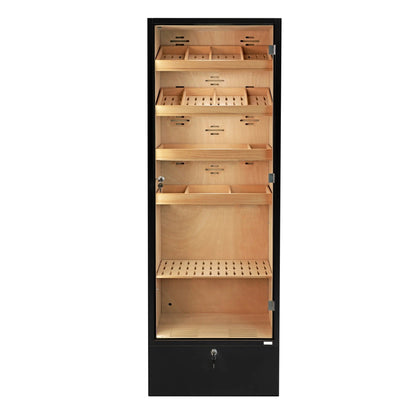 Adorini Portofino Black Humidor on white background