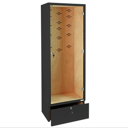 Adorini Portofino Black Humidor on white background