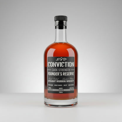 Conviction Straight Bourbon Whiskey -  "Whiskey Prison" Southern Grace Distilleries | 62.3% ABV | 30ml Sample