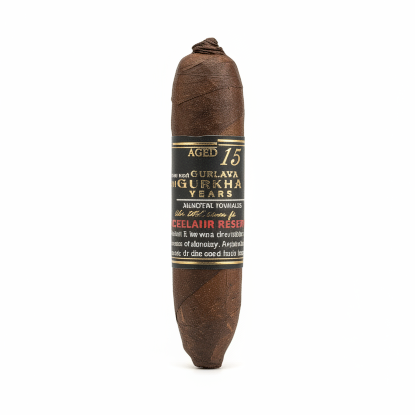 Gurkha Cellar Reserve cigars on a white background