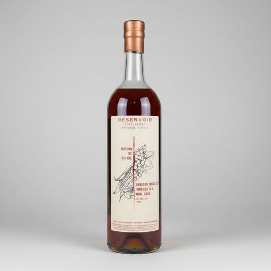 Reservoir Distillery Maison de Cuivre Bourbon Whiskey – French Oak Merlot Cask Finish | 50% ABV | 30ml Sample