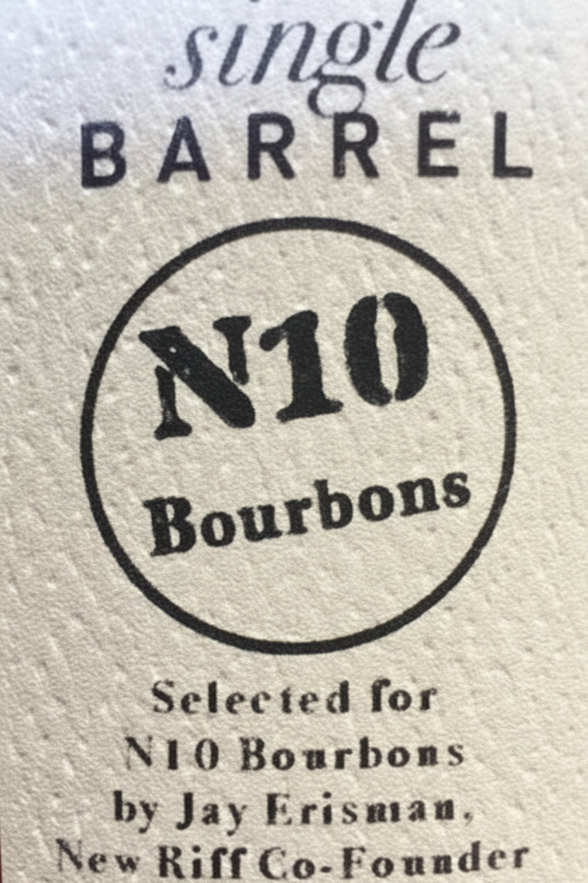 New Riff Private Selection Single Barrel Rye – Jay Erisman / N10 Bourbons | 55.65% Abv | 30ml Sample