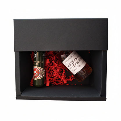 Punch Cuban Cigar and 45 Year Old Cuban Rum Gift Box