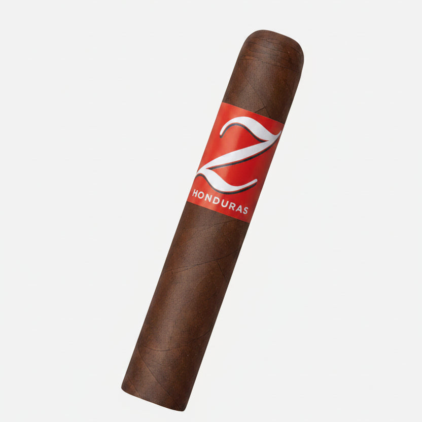 Zino Honduras half corona Cigar with a orange and white logo on a white background